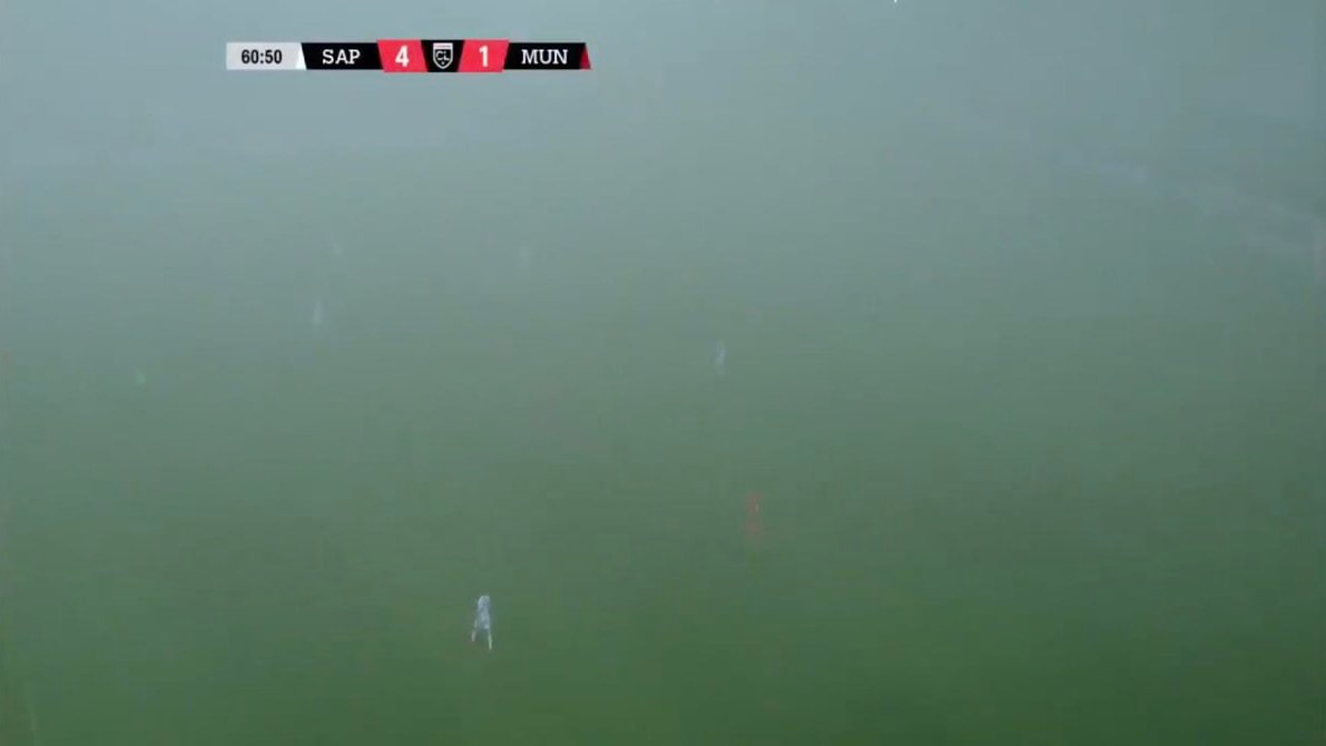 Concacaf League Game Played in Absurd Fog in Costa Rica