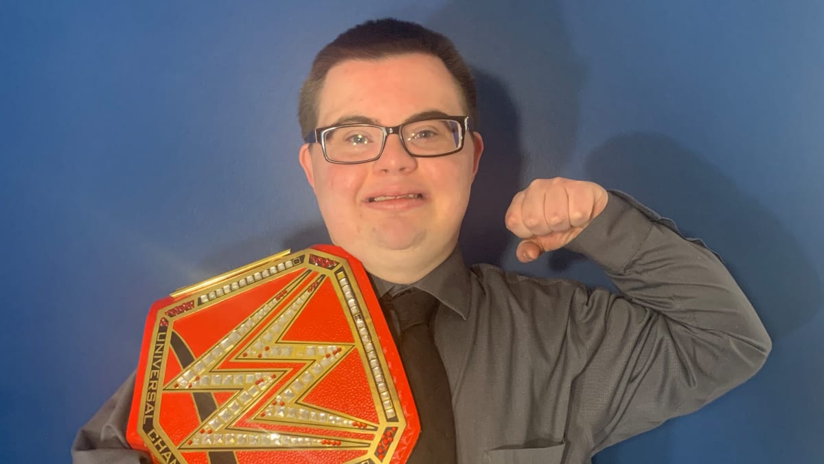 Special Olympian Derek Baker Draws WWE’s Attention With Infectious Personality
