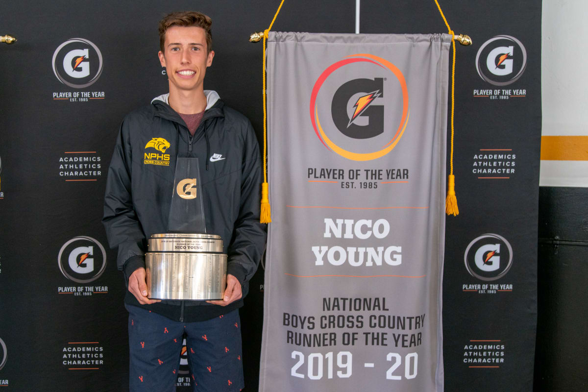 Nico Young Named 2019-20 Gatorade National Boys Cross Country Runner of the Year
