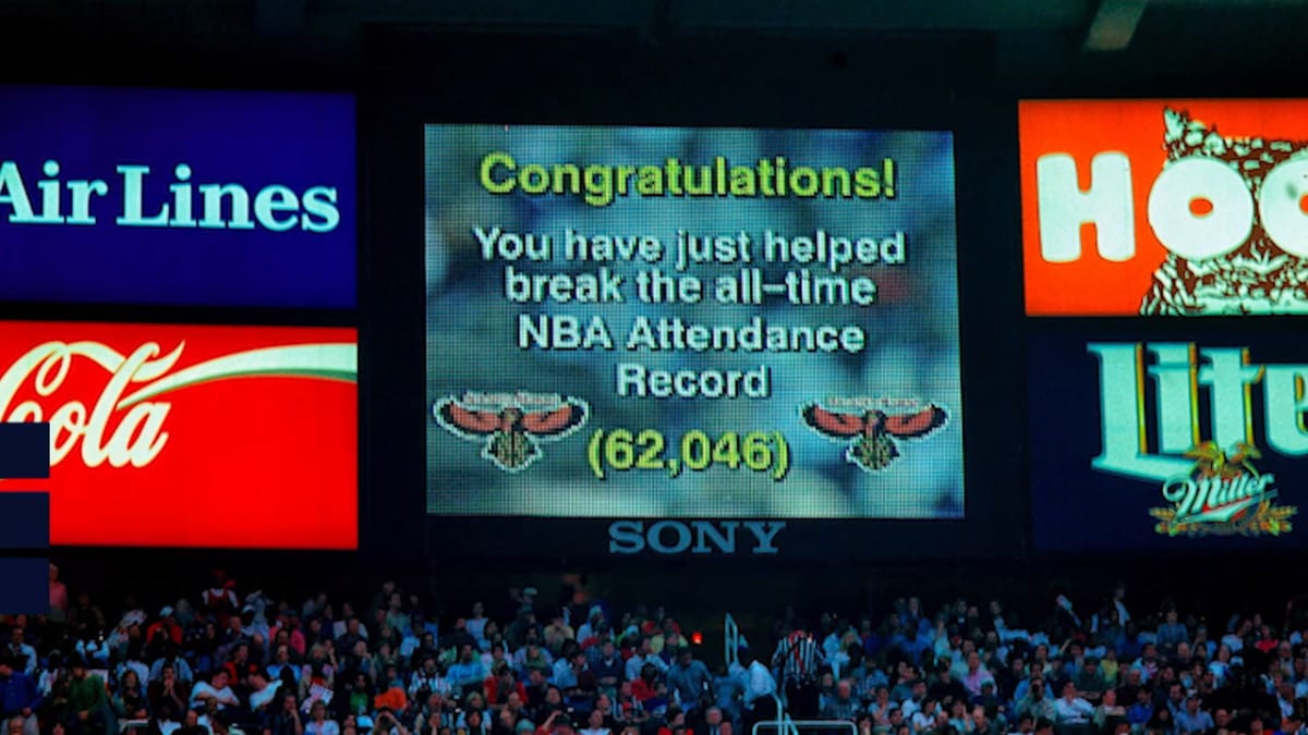 This Day in Sports History: Bulls vs. Hawks Breaks NBA Single-Game Attendance Record