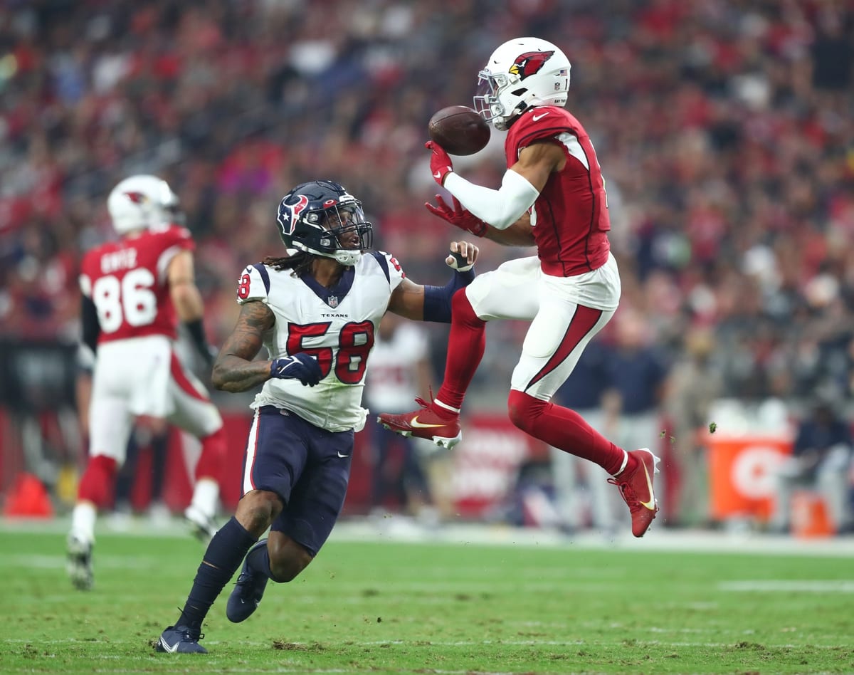 Christian Kirk Player Prop Bets for NFL Week 8 - Arizona vs. Green Bay