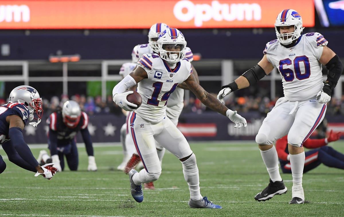 Stefon Diggs Player Prop Bets for the NFL Playoffs - Buffalo vs. New England