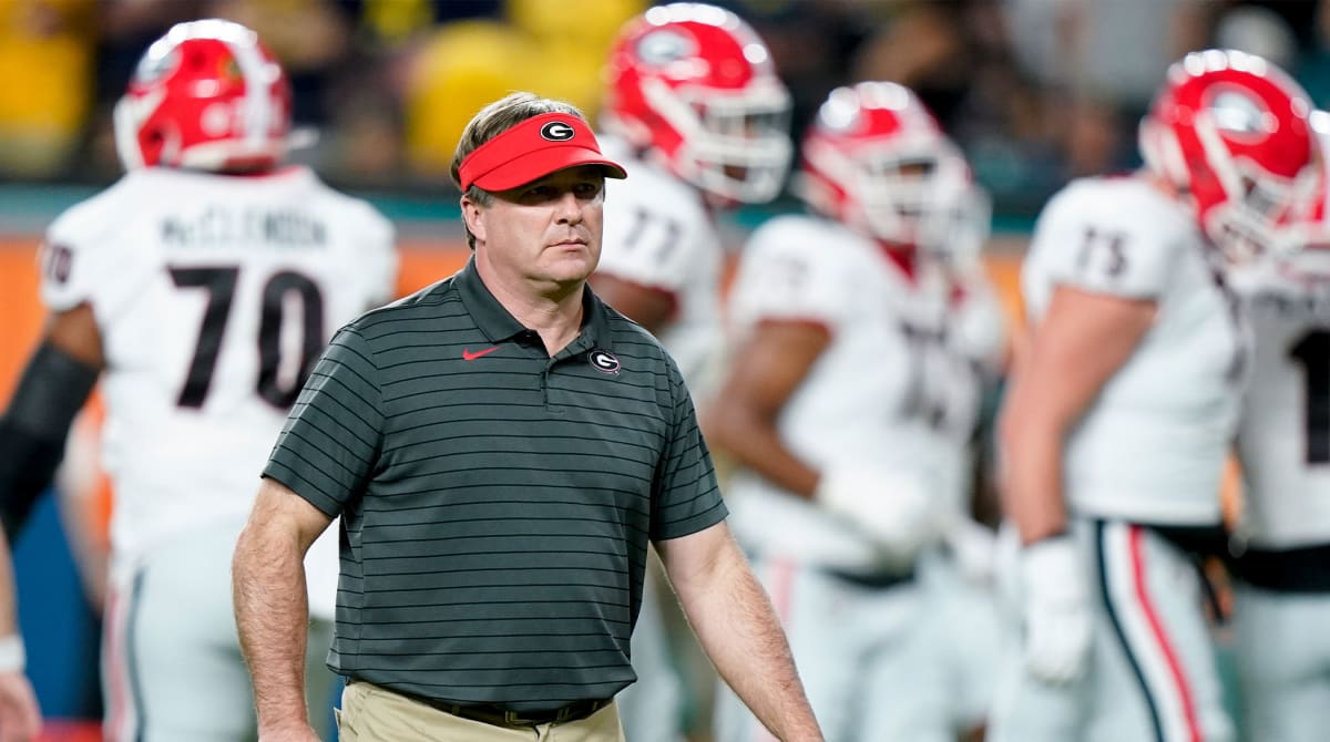 Kirby Smart Refuses Gatorade Bath After Winning the Orange Bowl