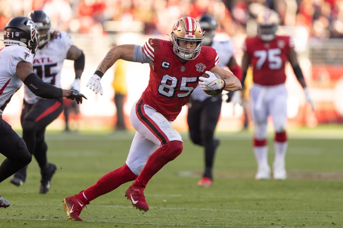 George Kittle Player Prop Bets for the NFL Playoffs - San Francisco vs. Dallas