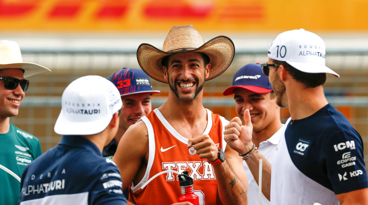 F1’s Ricciardo Dishes on Austin’s Vibe, Keeping Career in Perspective ...