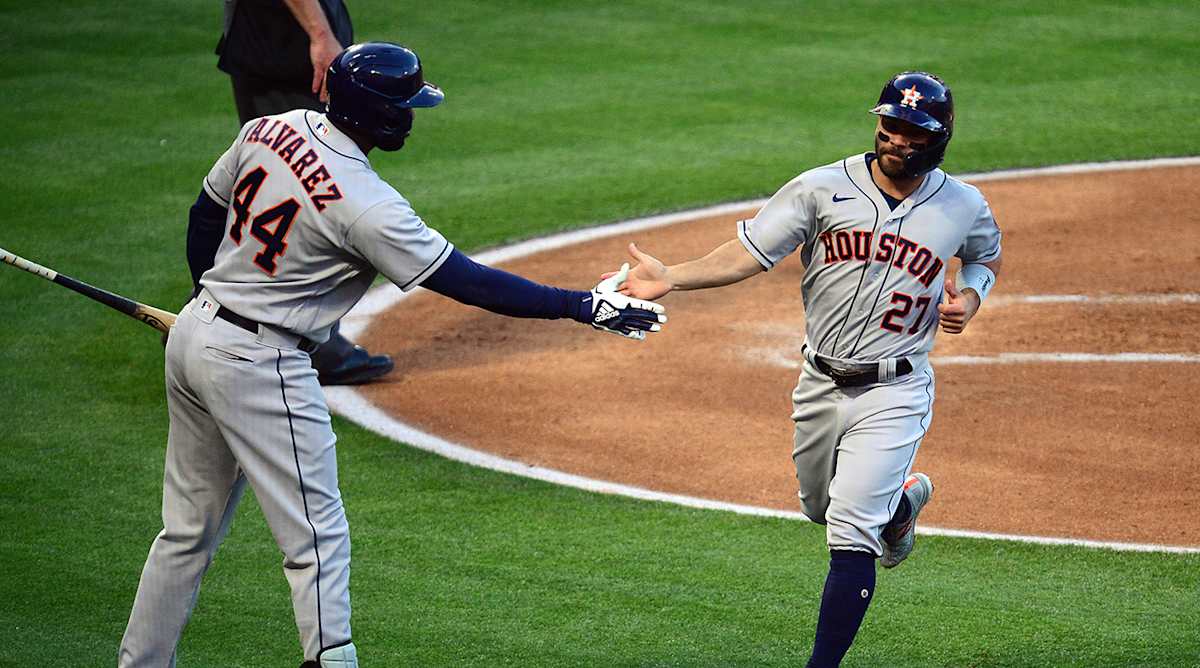 Astros Place Jose Altuve, Alex Bregman and Yordan Alvarez on Injured List