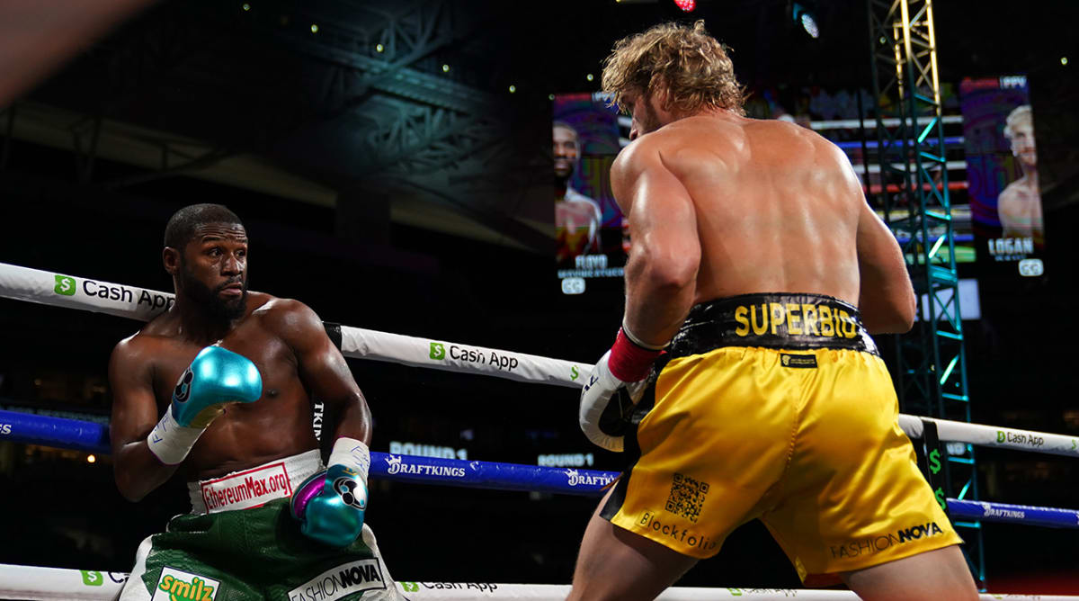 Logan Paul Goes the Distance in Exhibition With Floyd Mayweather