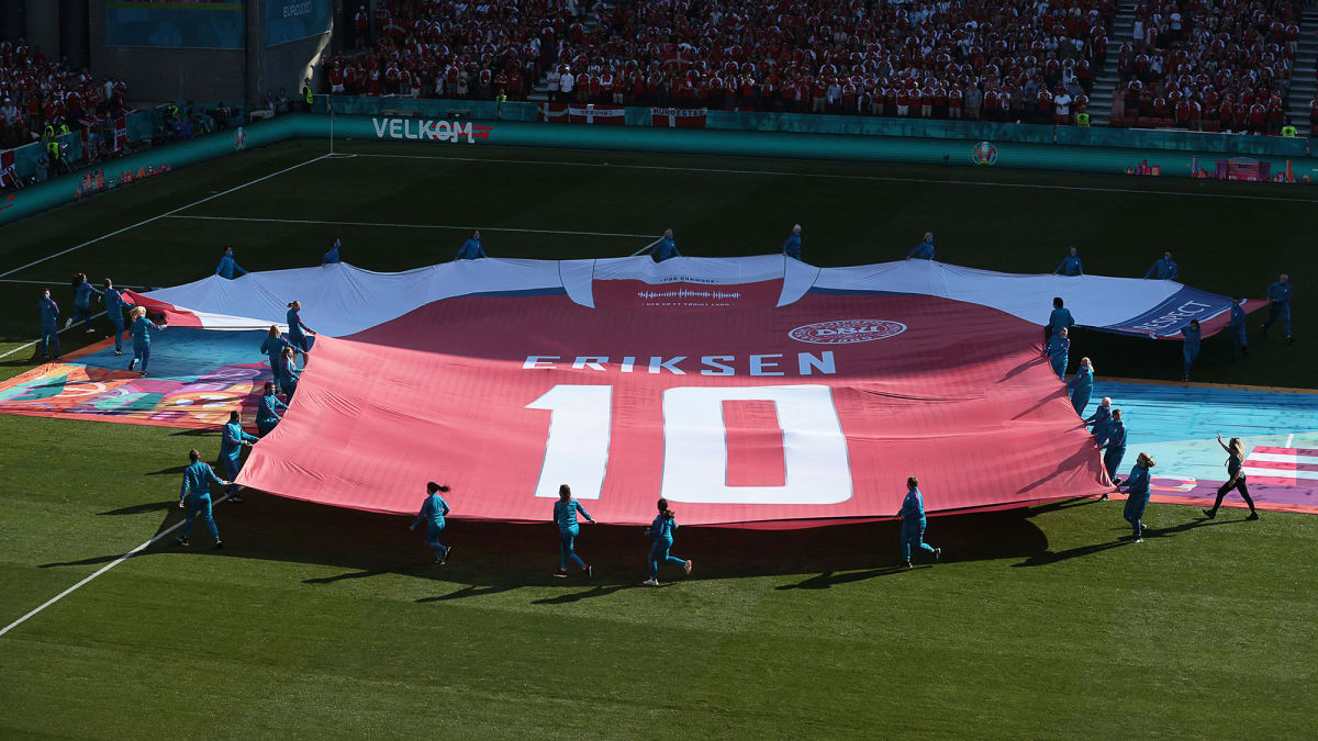 Denmark, Belgium Pay Tribute to Christian Eriksen at Euro 2020