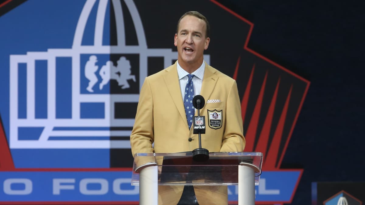 Peyton Manning Ribs Tom Brady in Hall of Fame Speech