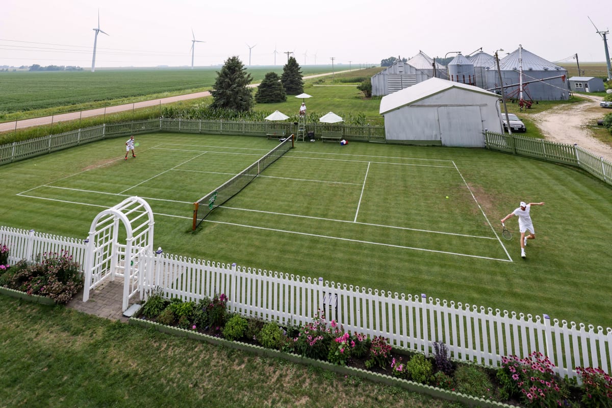 Is This Wimbledon? No, It's Iowa