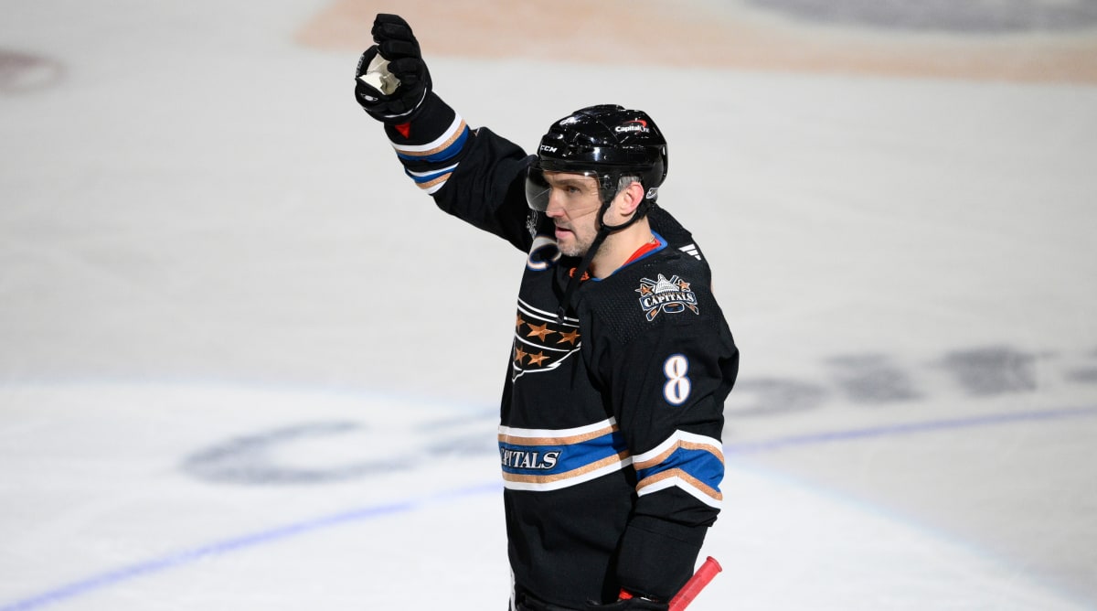 Alex Ovechkin Reacts to Passing Gordie Howe on NHL Goals List