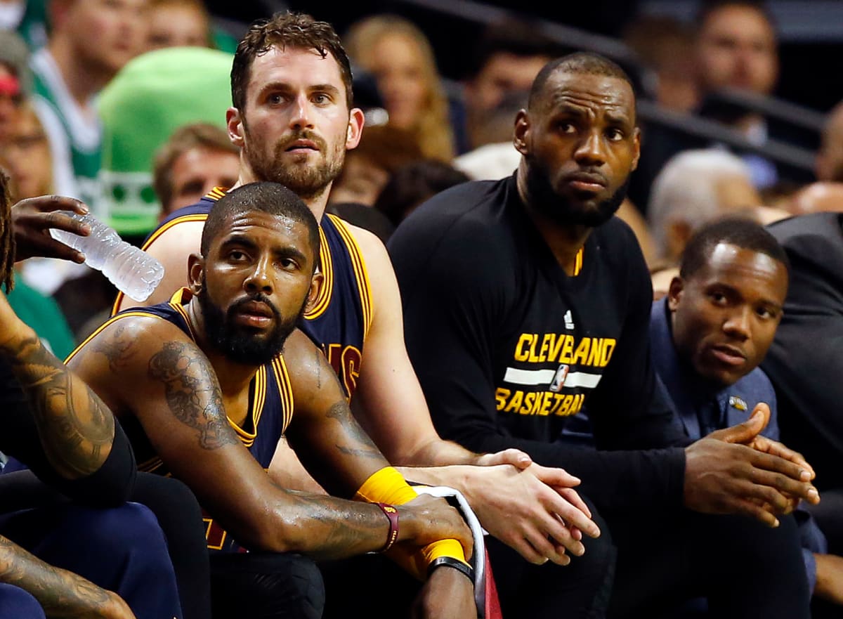 Love Was Asked Whether Cavs Should Retire Kyrie’s Jersey