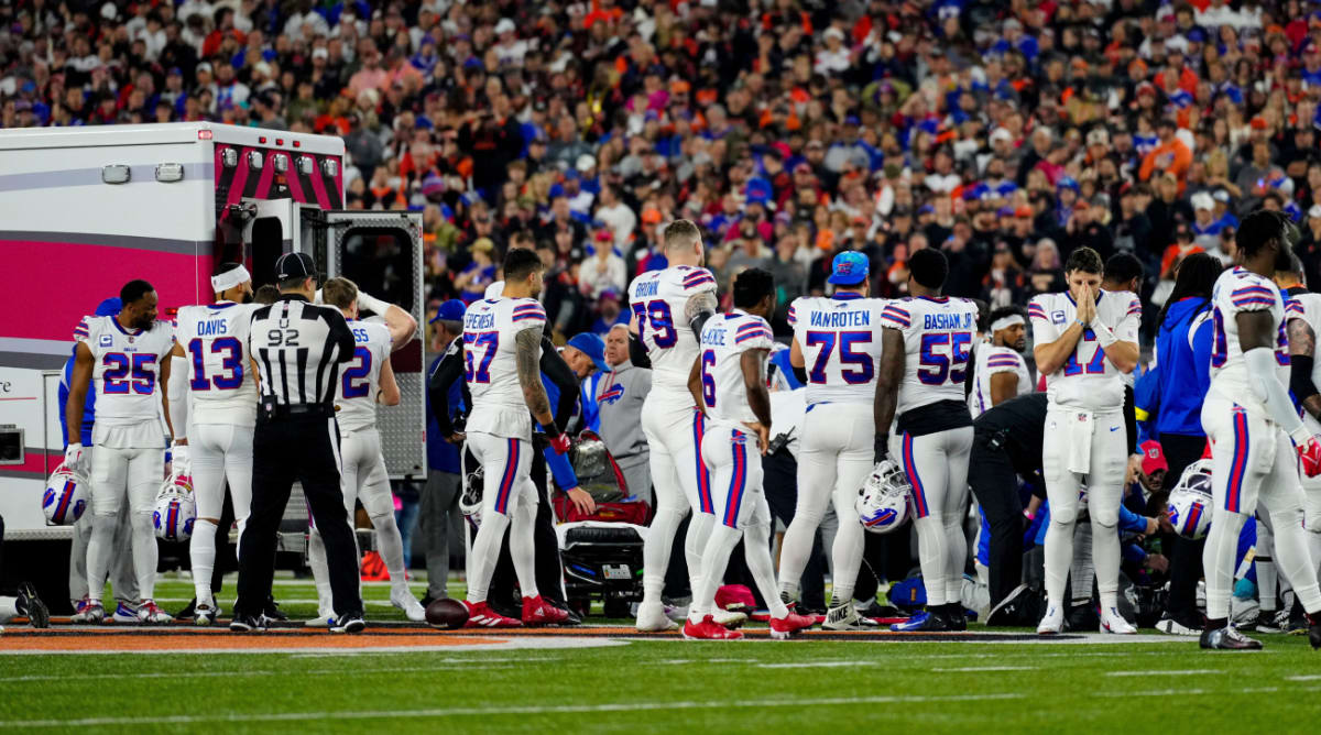 NFL announces game between the Bills and Bengals will not be resumed this  week