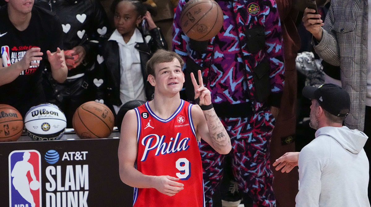 Mac McClung wins the slam dunk contest with a memorable performance