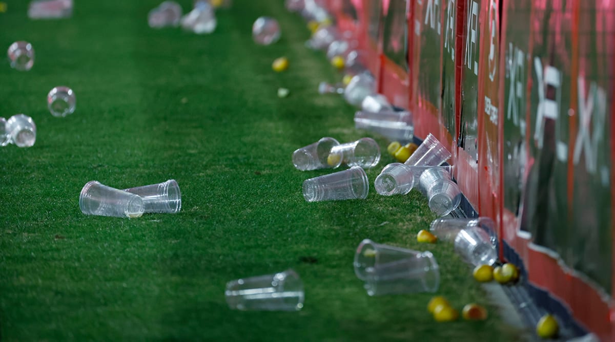 Another Enormous Beer Snake at XFL Game Goes Viral