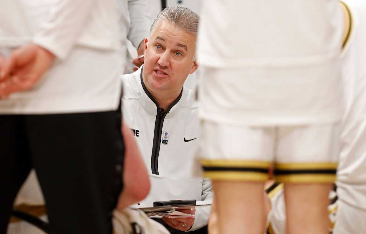 Purdue Coach Matt Painter Previews NCAA Tournament BVM Sports