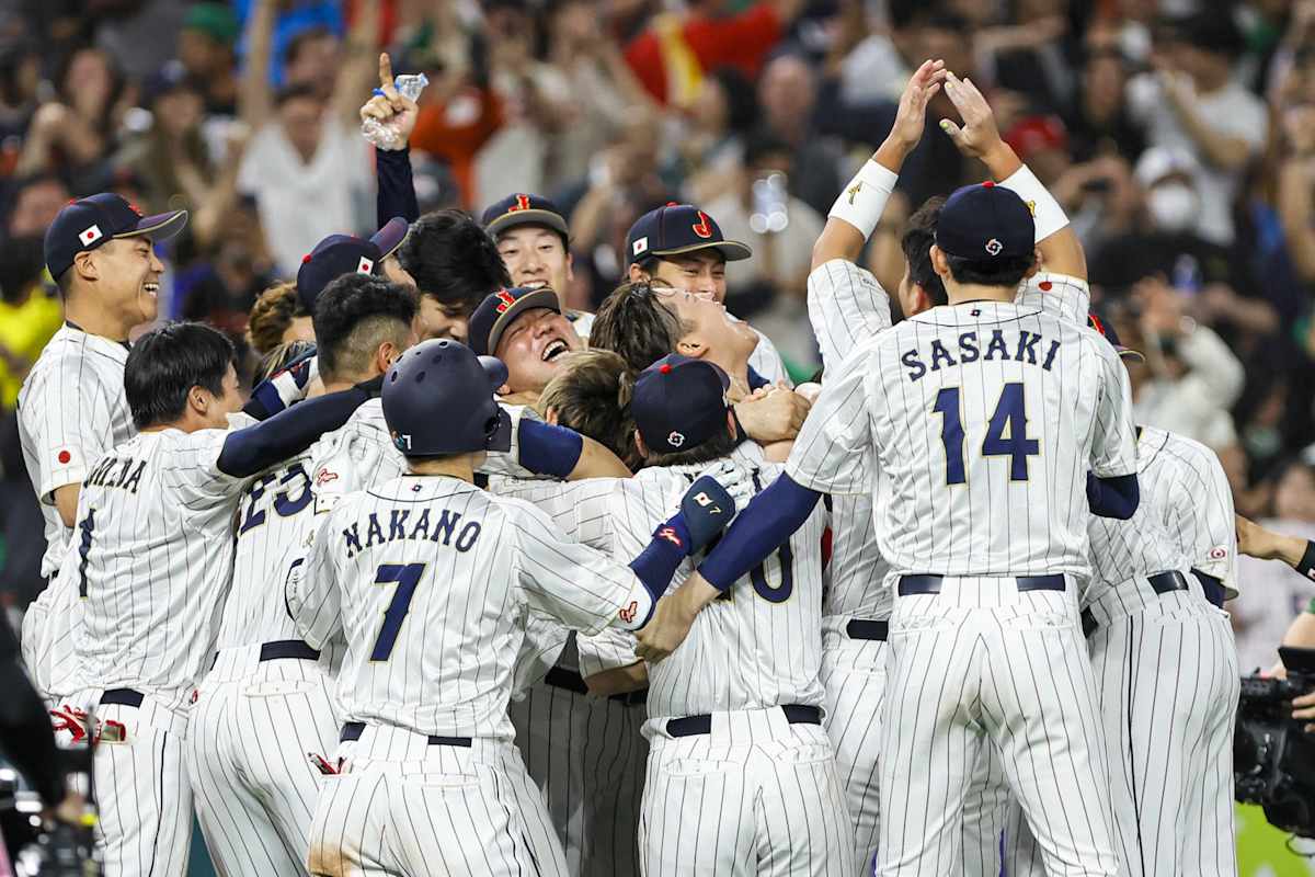 Team Japan Starting Lineup, Pitcher for WBC Championship Game vs. Team