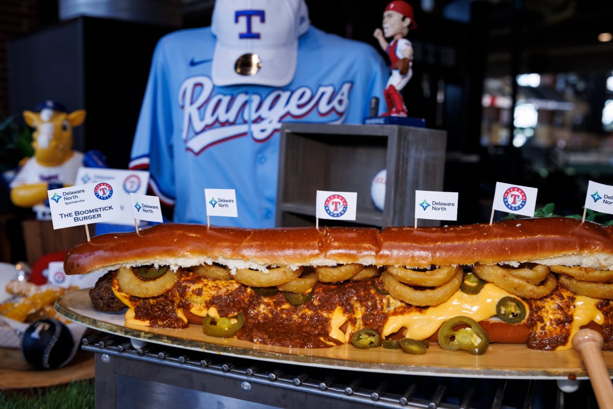 Rangers Unveil Exciting New Ballpark Food BVM Sports