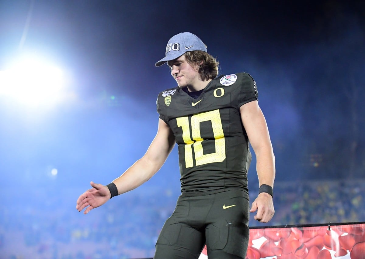Chargers GM Uses Justin Herbert as Example of Different Roles in NFL vs College