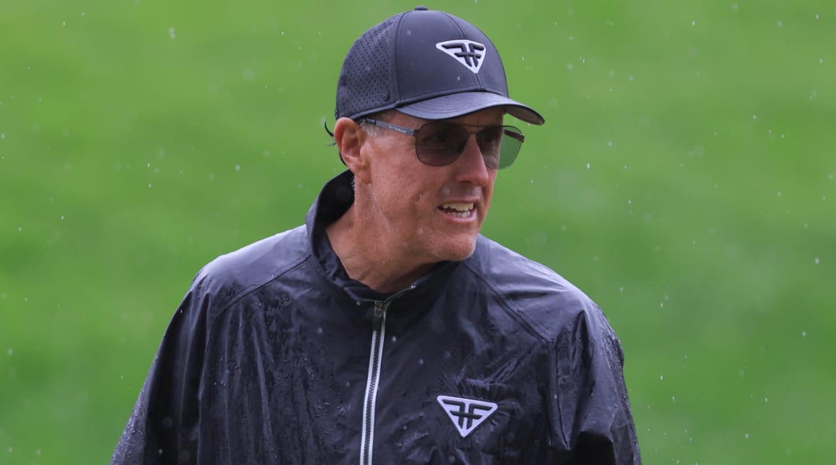 Why Phil Mickelson Wore Sunglasses During Rainy PGA Championship BVM