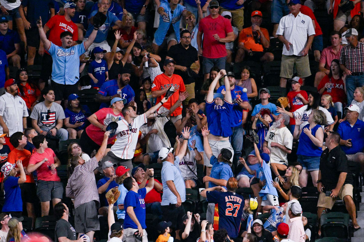 Astros Take Shine Off Rangers' Attendance Record BVM Sports