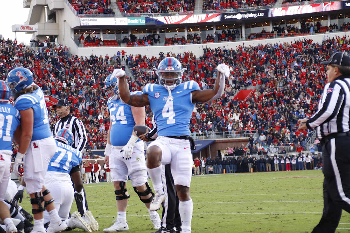 Where Does Ole Miss RB Quinshon Judkins Rank Among the Top 100 Players