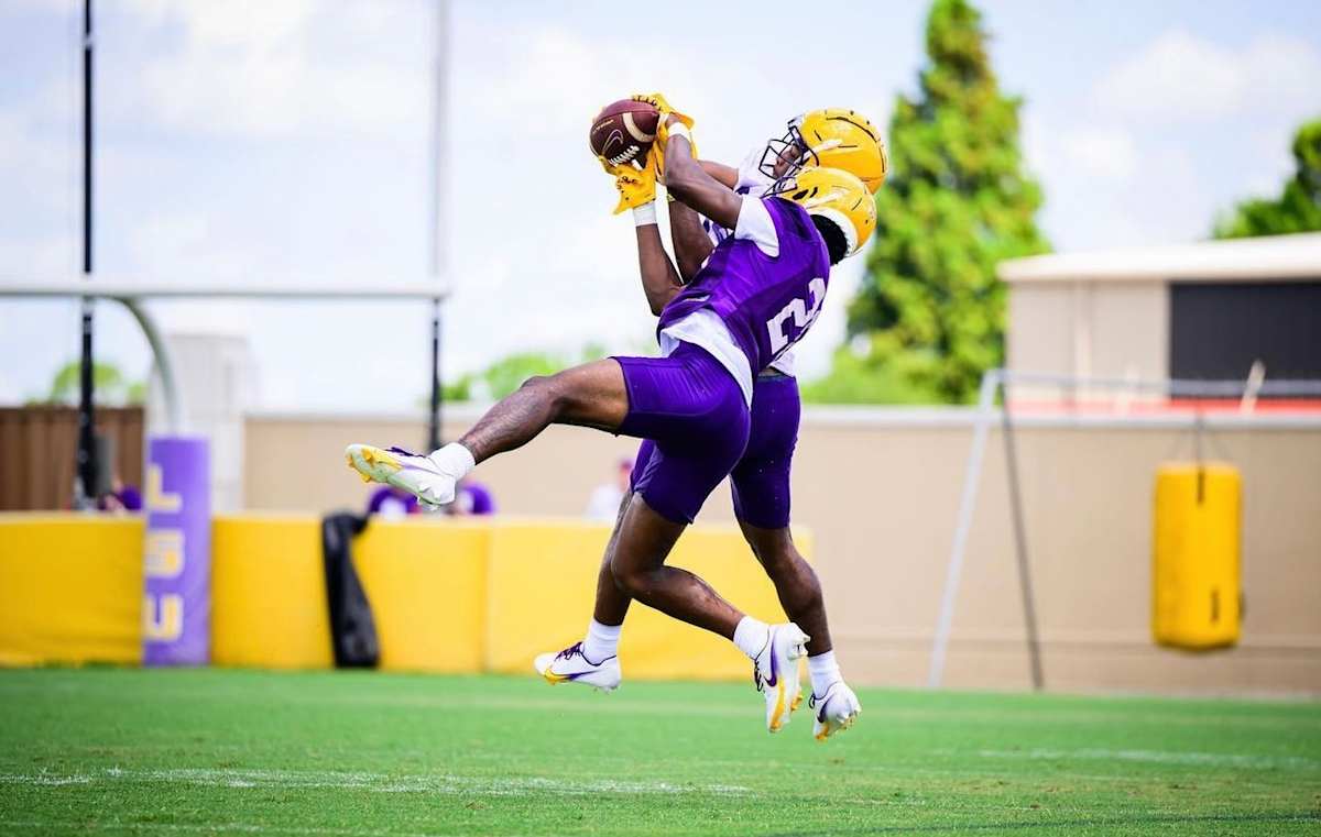 LSU freshman Ashton Stamps making waves with impressive rise indepth chart during fall camp