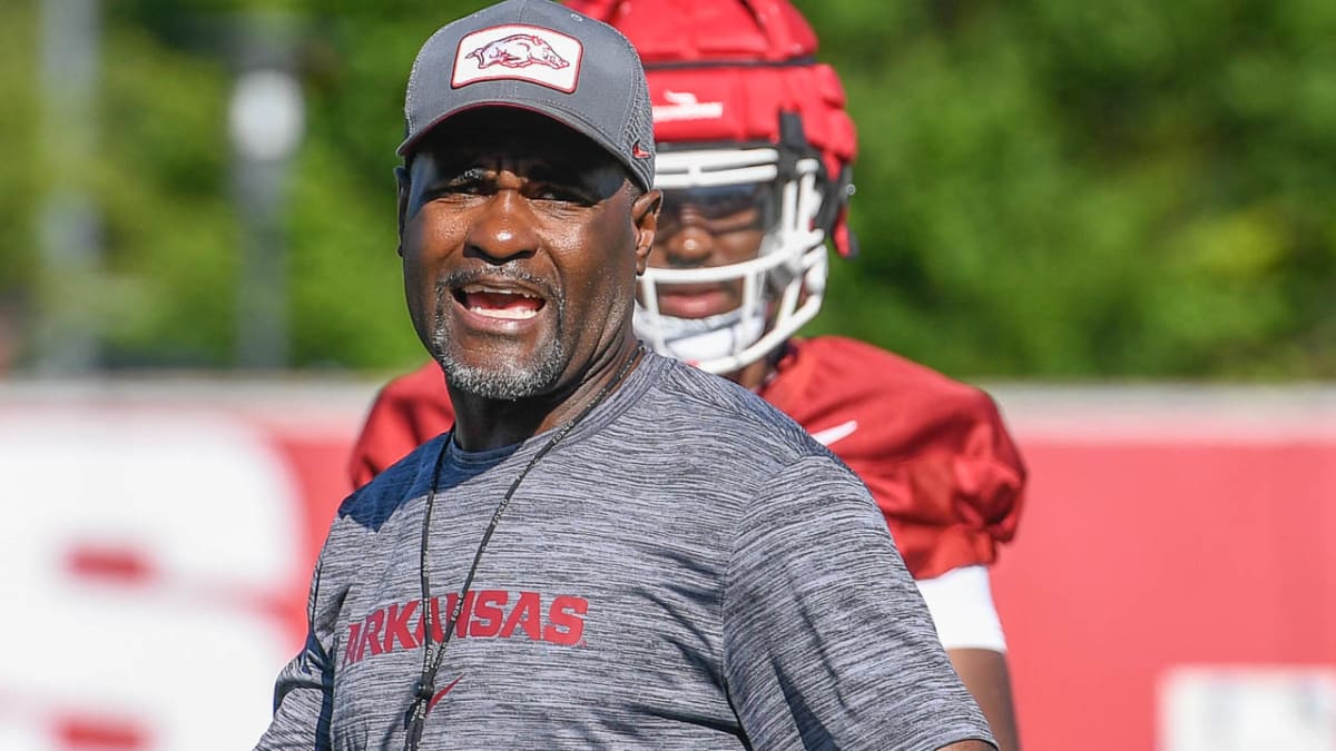 Arkansas Razorbacks' Marcus Woodson puts emphasis on building