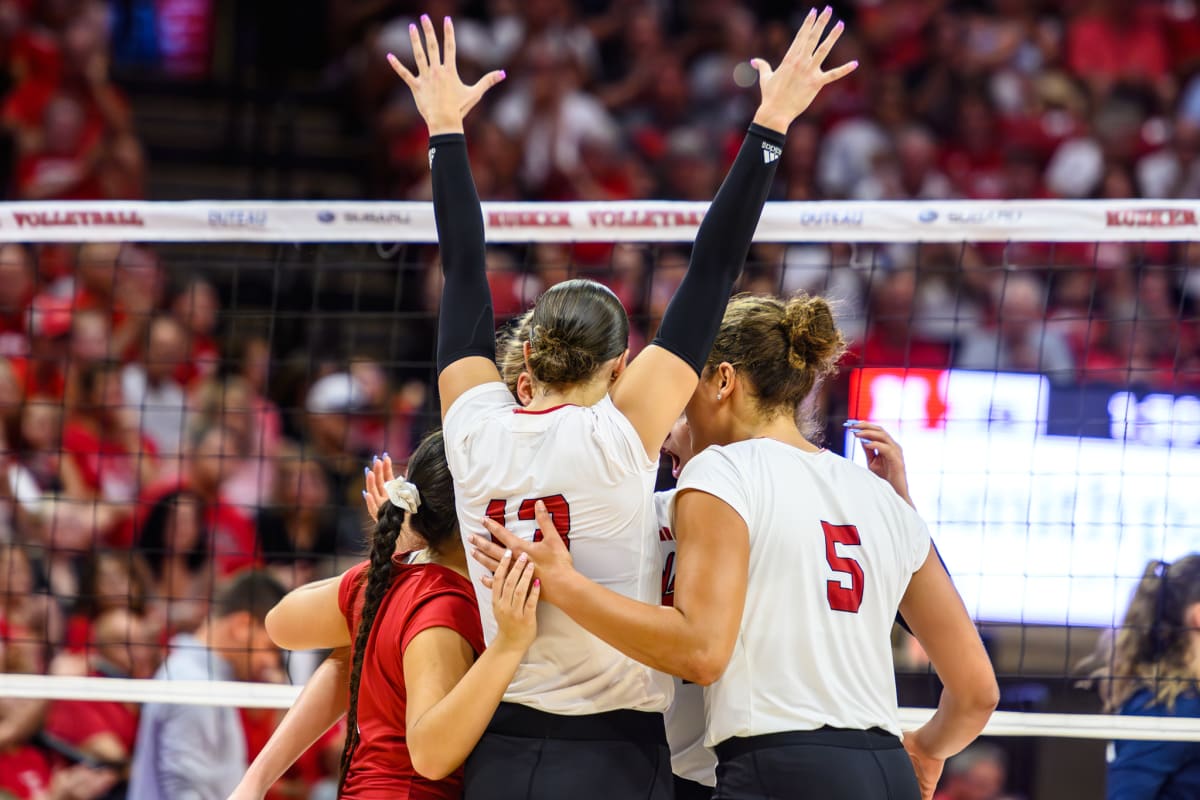 Gallery Husker Volleyball Cruises in 2023 Opener BVM Sports