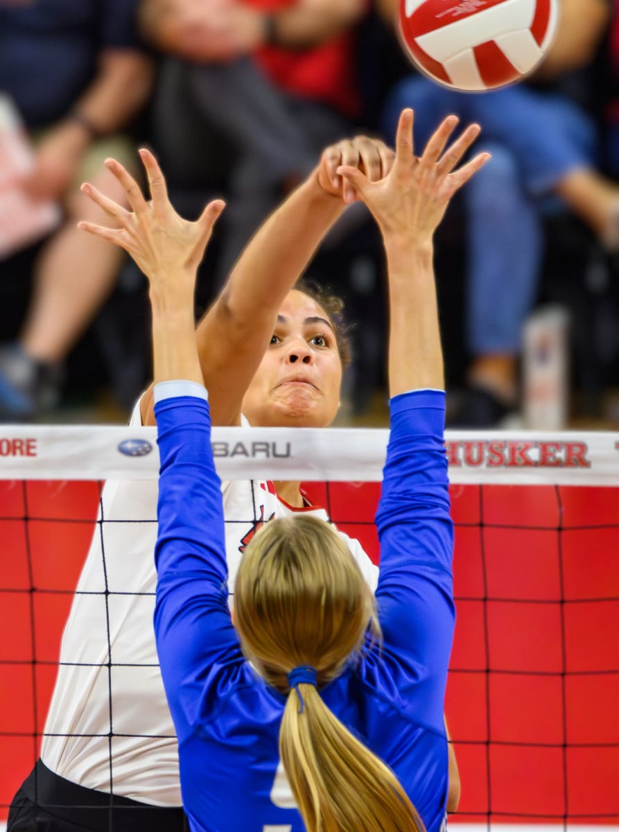 Nebraska Volleyball Triumphs with 3-1 Victory over Creighton: Player Performances Steal the Show
