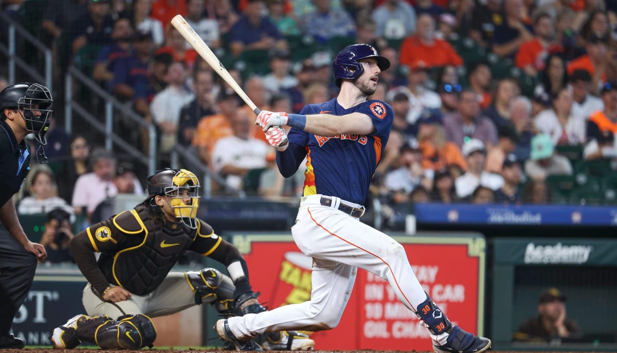 Houston Astros' Kyle Tucker makes history with two triples in one