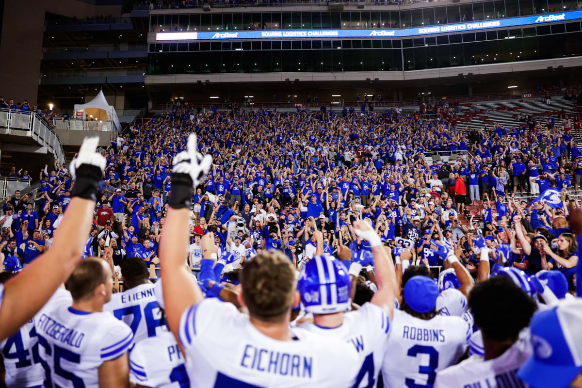 BYU’s Big 12 Opener at Kansas Has Sold Out