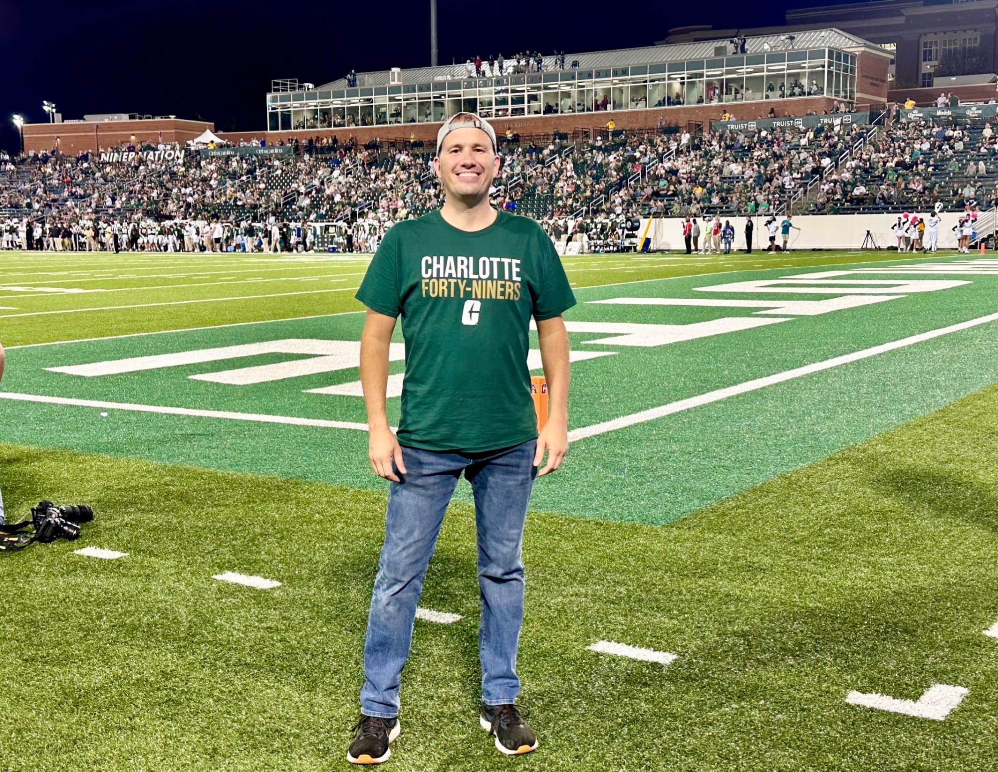 College Football Tour Visits Charlotte and Jerry Richardson Stadium