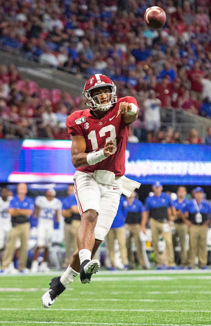 Tua TagovailoaAlabama footballCrimson Tide footballAlabama passing gameAlabama offenseHenry