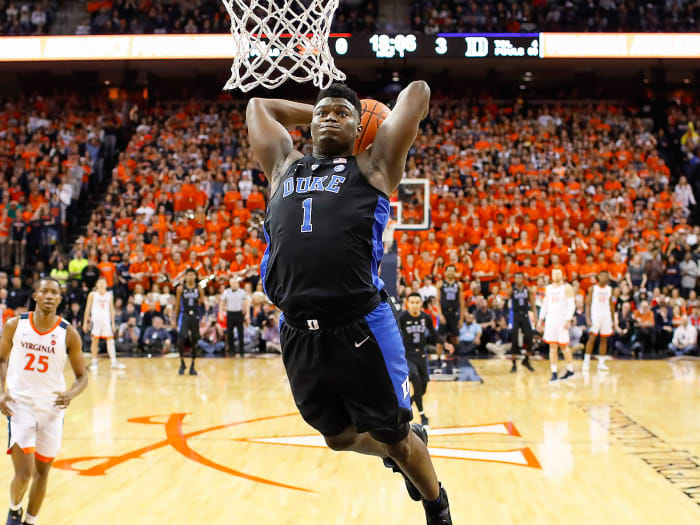 zion williamson dunk