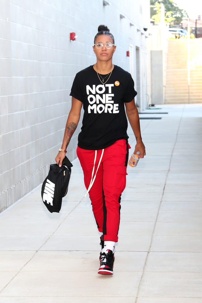 Athlete style How arena entrance has fashion show runway