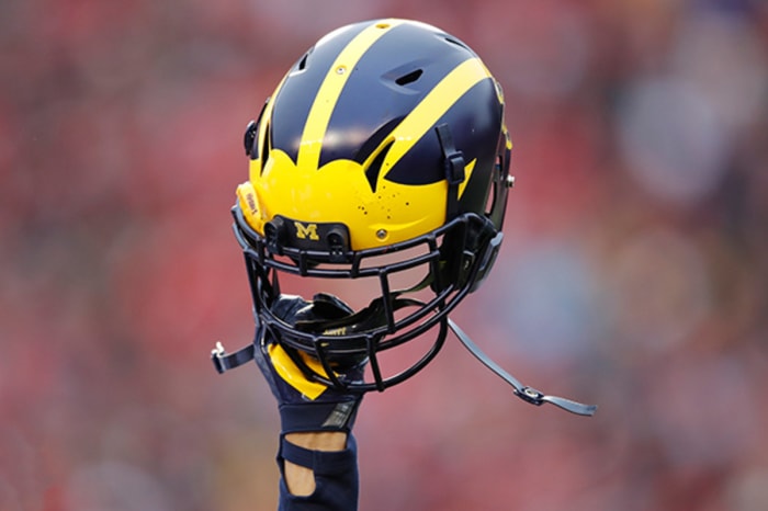 Best college football helmets: Notre Dame, Michigan, more - Sports ...