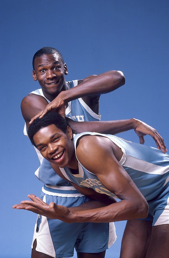 michael jordan sam perkins sports illustrated