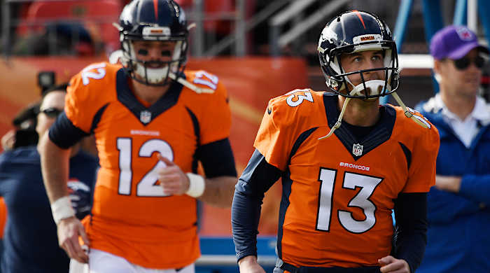 NFL position battles Broncos quarterbacks lead the way