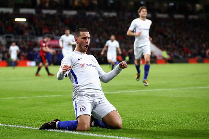 Chelsea Winger Eden Hazard Says Injury Is Behind Him Ahead of Champions League Clash With Roma ...