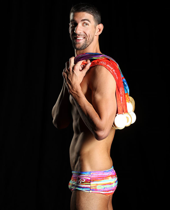 Michael Phelps SI Cover Shoot Outtakes.