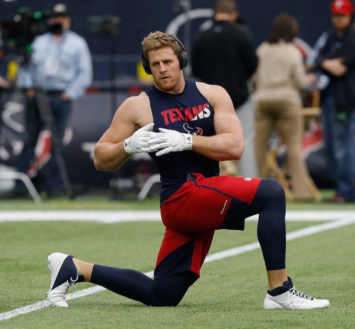 Texans JJ Watt, trainer Brad on circuit workout Sports Illustrated