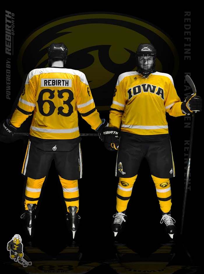 Rebirth Sports helps college club hockey teams with jerseys Sports
