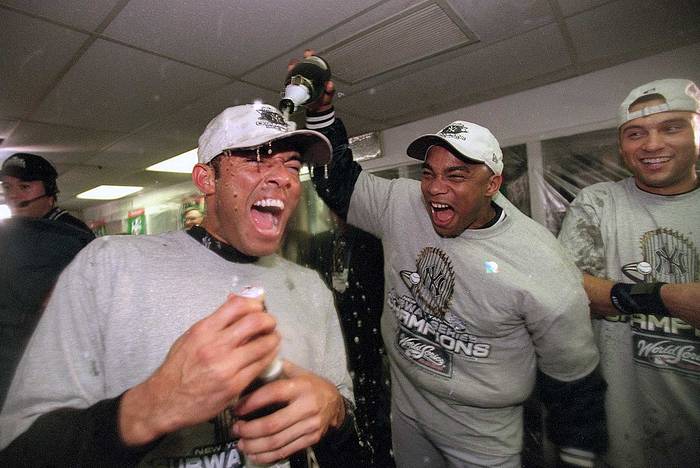 1998 New York Yankees World Series Champions LE 16x20 Custom Framed Photo Team Signed By 21 With Derek Jeter Joe Torre Mariano Rivera Jorge Posada Bernie Williams Jsa Loa