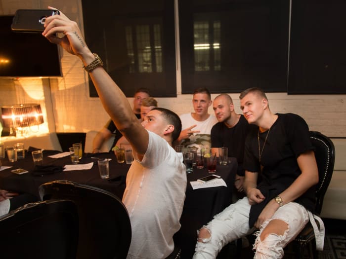 Kristaps Porzingis 21st birthday party photos - Sports Illustrated