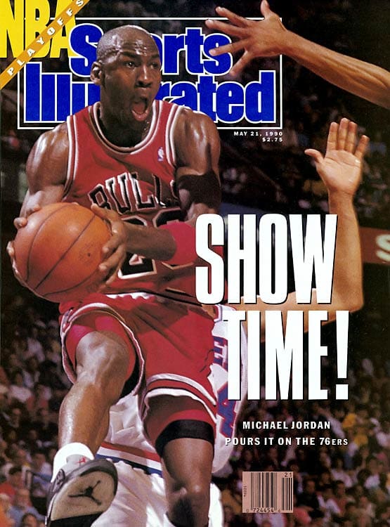Michael Jordan Sportsman of the Year hologram cover Sports Illustrated