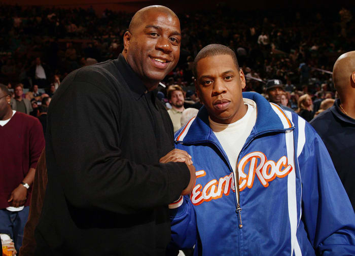 JayZ with Athletes Sports Illustrated