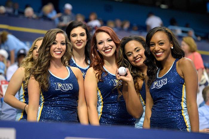 Lady Rays Cheer MLB Cheerleaders, Dance Teams and Ball Girls - Sports Illustrated