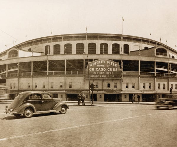 Ivy, brick walls and pennant flags Celebrating 100 years of Wrigley
