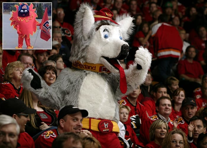 Hot Clicks Strange and Unusual Hockey Mascots Sports Illustrated